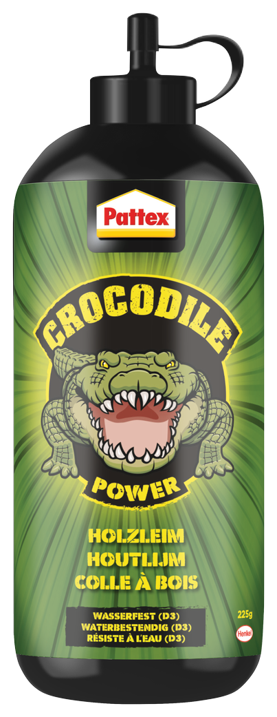 Ruban Adhésif Extra Fort Pattex Crocodile Power - Double Épaisseur, 10m | Pour Réparations Difficultes, Surfaces Rugueuses
