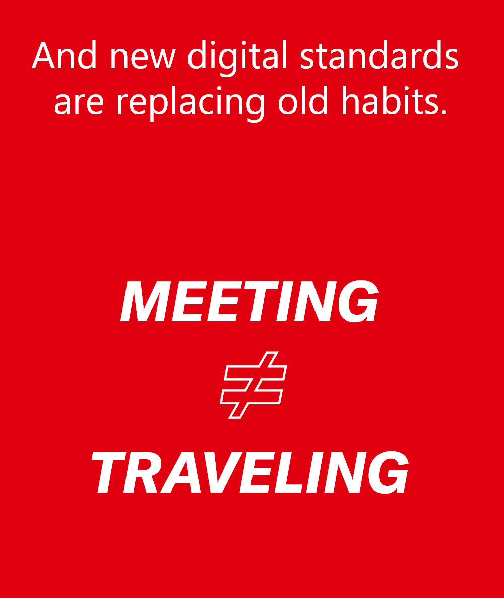 Meeting does not equals traveling