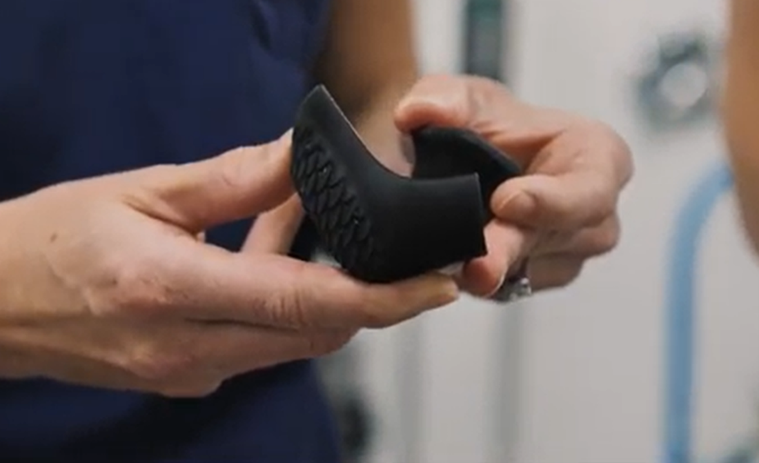 The LOCTITE® team used its adhesive technologies and the power of 3D printing to create a boot Purps could feel comfortable in.