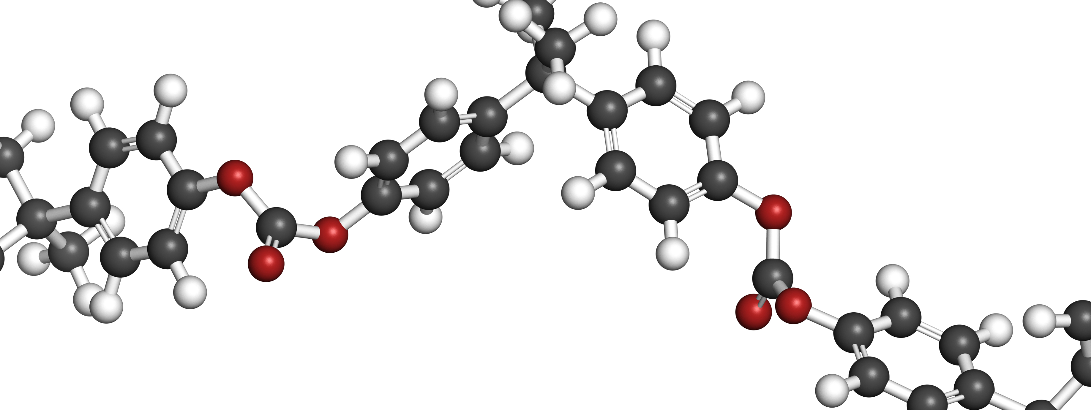 Polycarbonate molecule chain