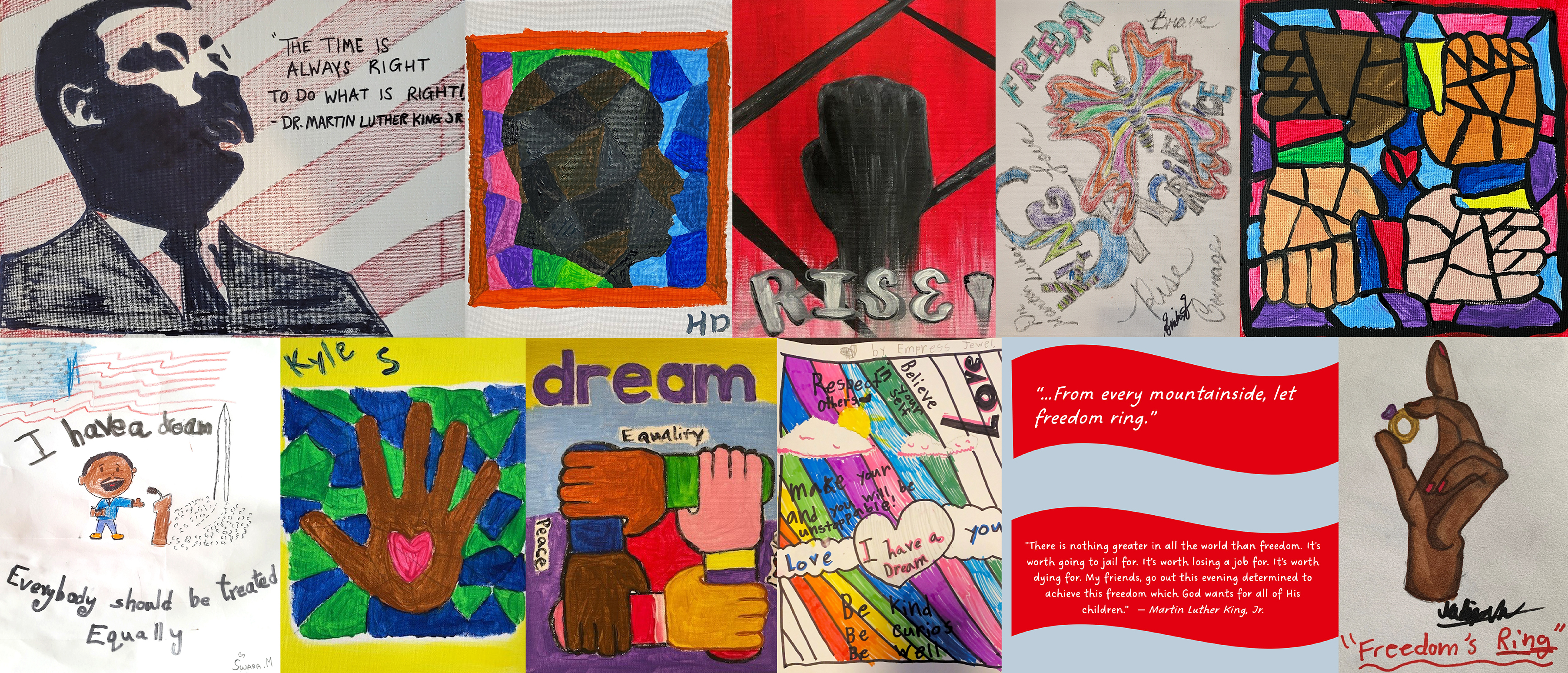Employee Art Contest Honors Legacy of Dr. Martin Luther King Jr. Through Creative Lens on World Art Day
