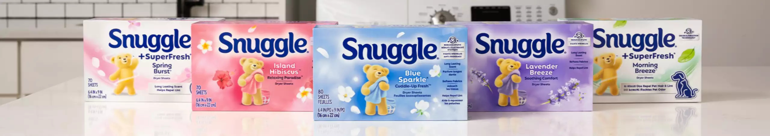 Snuggle product packages