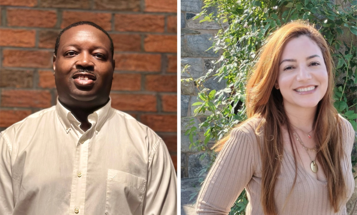 Benny Young and Cindy Santiago