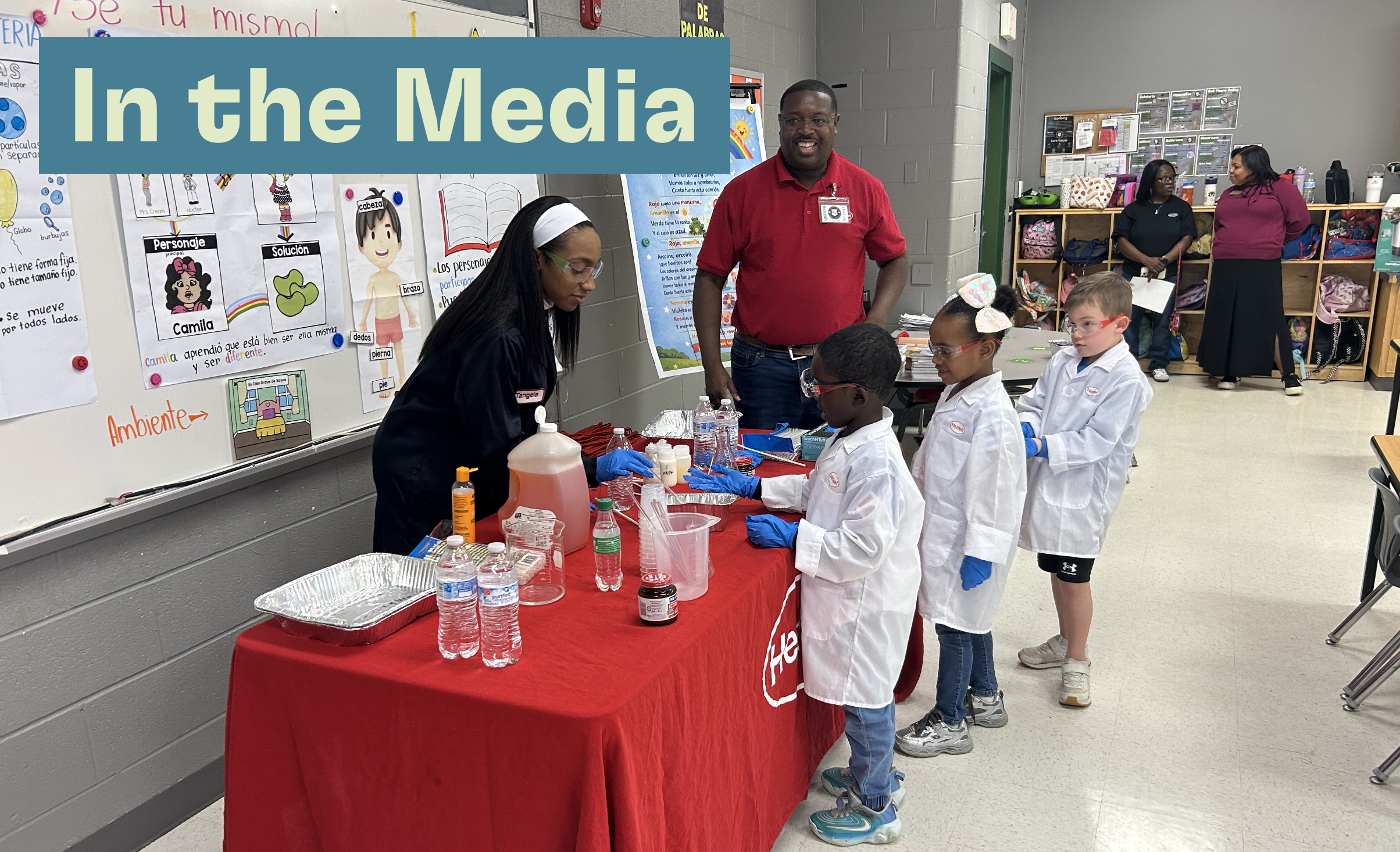 Vibe Tribe: Henkel helps students at Isenberg, NC elementary school with science experiments