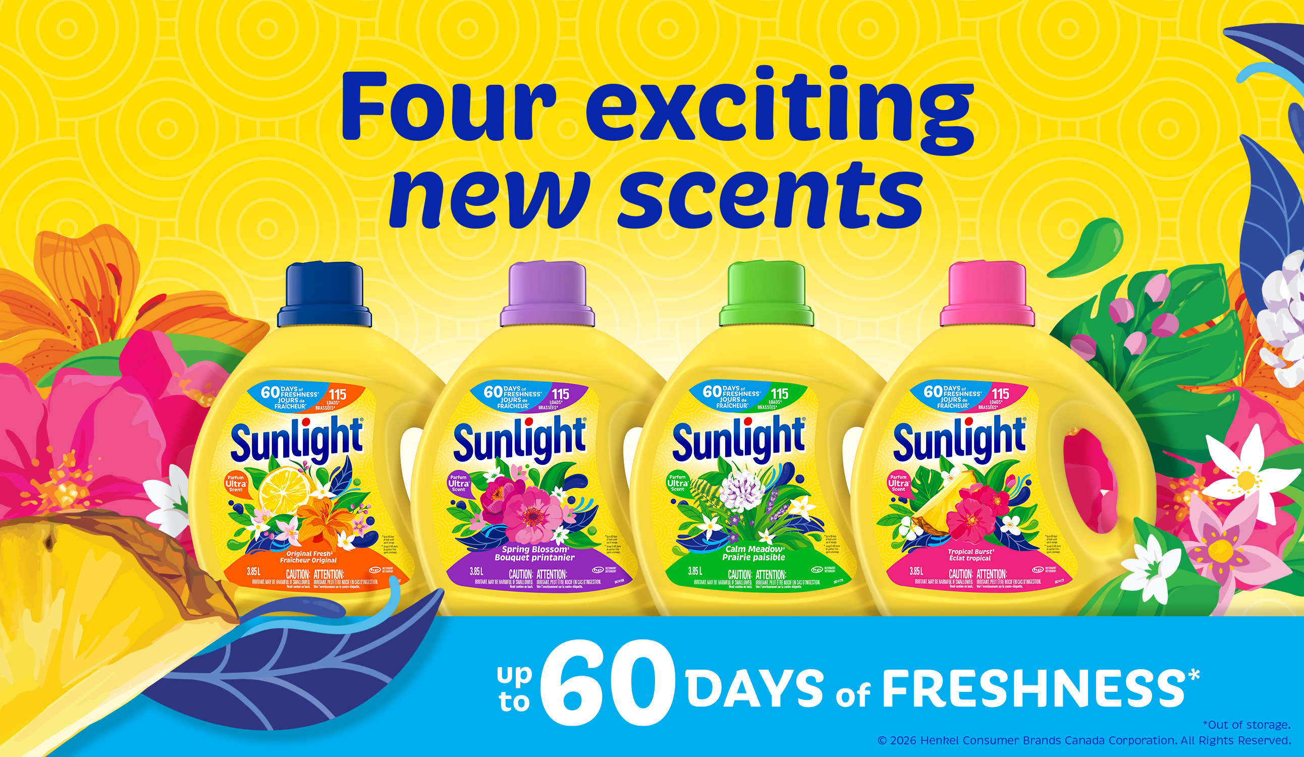 Sunlight® laundry detergent announces a brand relaunch