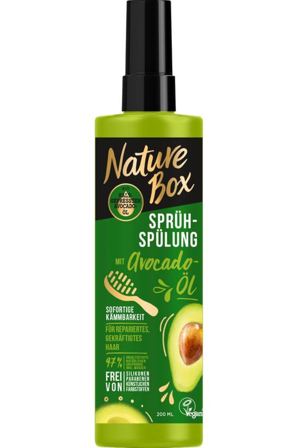
Nature Box Sprüh-Spülung mit kaltgepresstem Avocado-Öl