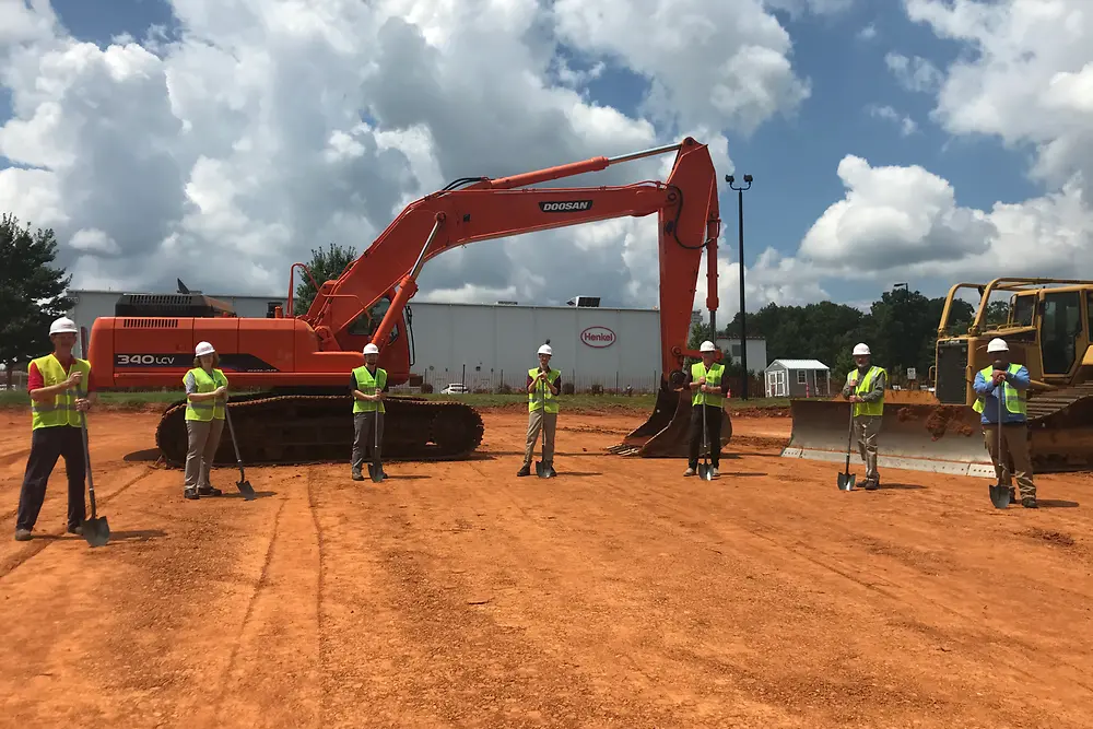 Adhesive Technologies has started construction for a new, state-of-the-art production area for UV-curable acrylic pressure sensitive adhesives at its site in Salisbury, North Carolina.