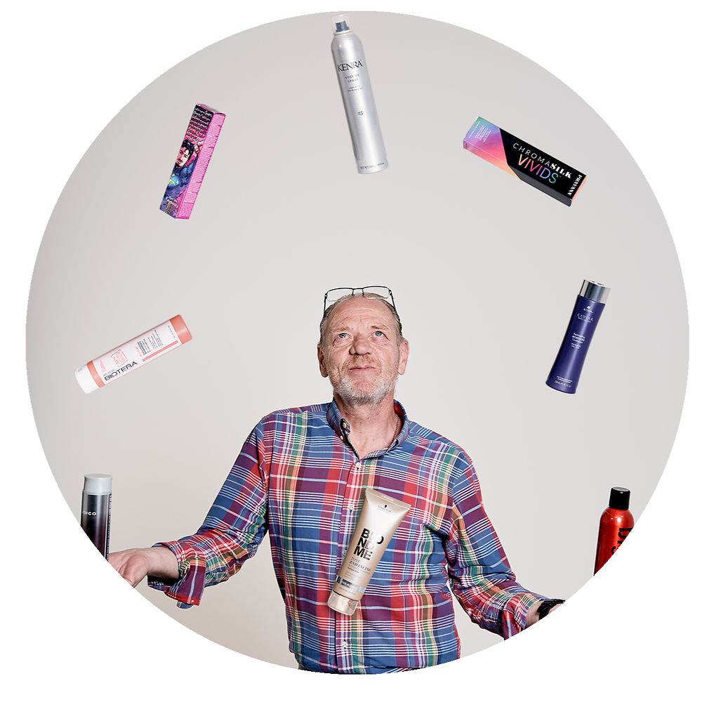 Stefan L. Mund juggling Henkel Beauty Care products