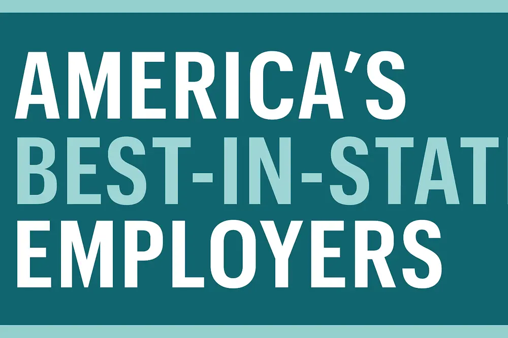 Forbes Best In State Employers logo