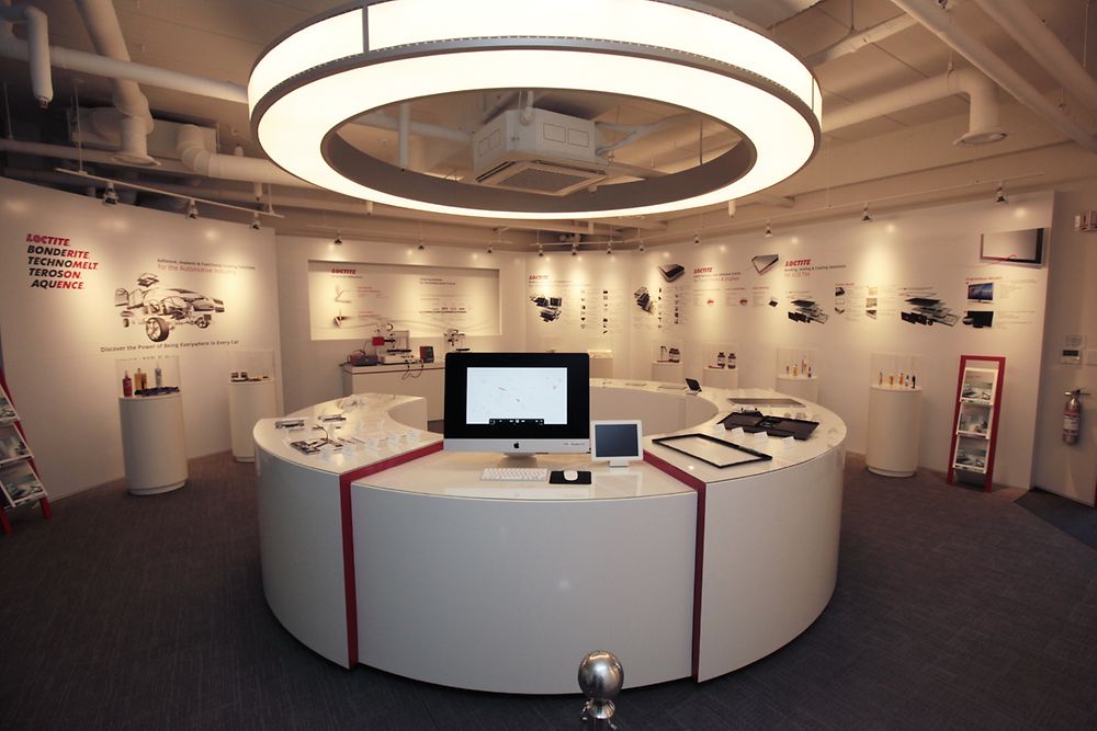 Showroom of Henkel Korea Technical Center