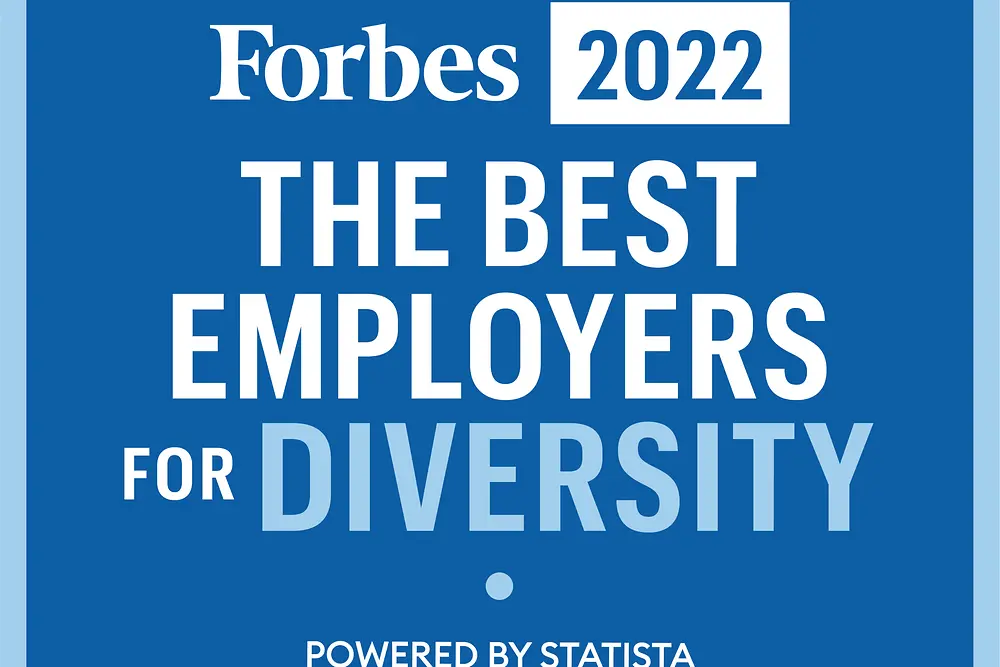Forbes Best Employers Diversity 2022 logo