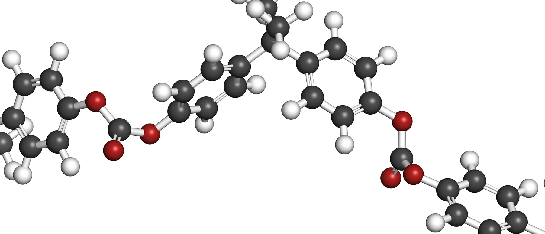 Polycarbonate molecule chain