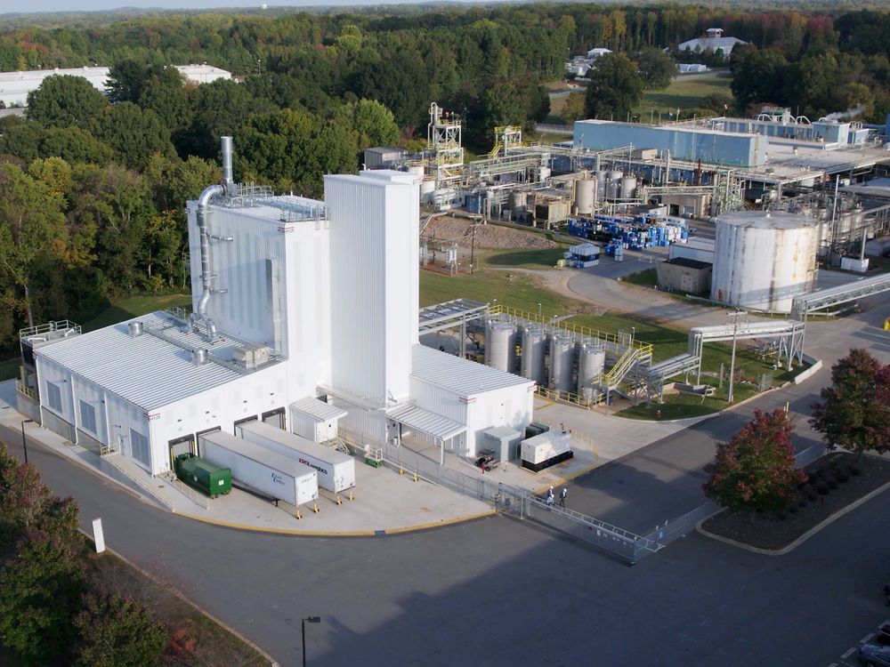 Aerial photo of Salisbury, NC plant