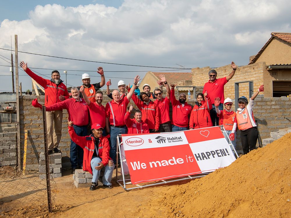 
Under the ‘Welcome Home’ initiative employees from all over the world can volunteer for several new building or renovation projects in collaboration with renowned NGOs. Picture: Project South Africa