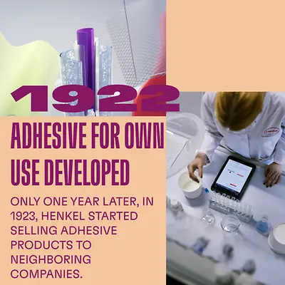 1922 adhesive for own use developed