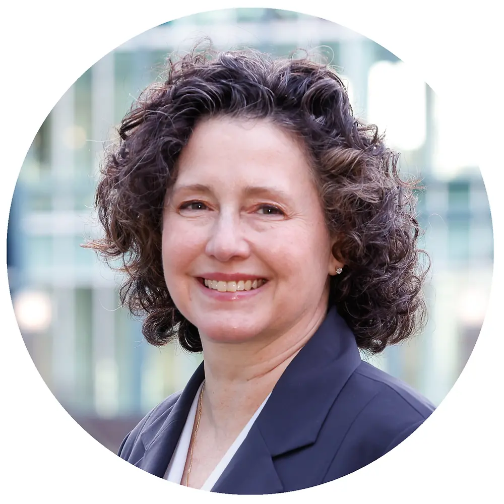 Portrait image of Martina Spinatsch, Senior Vice President Research & Development for Consumer Brands North America