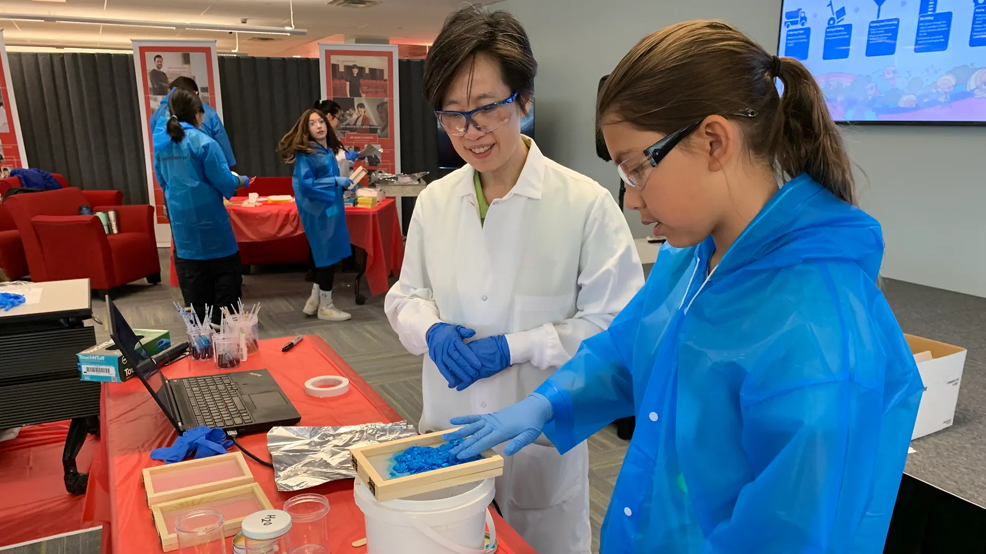 Principal Scientist Alice Cheung and Product Optimization Manager Alexis Kriegl are Inspiring Future Pioneers through STEM Education