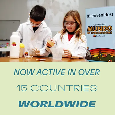 Forscherwelt - Now active in over 15 countries worldwide