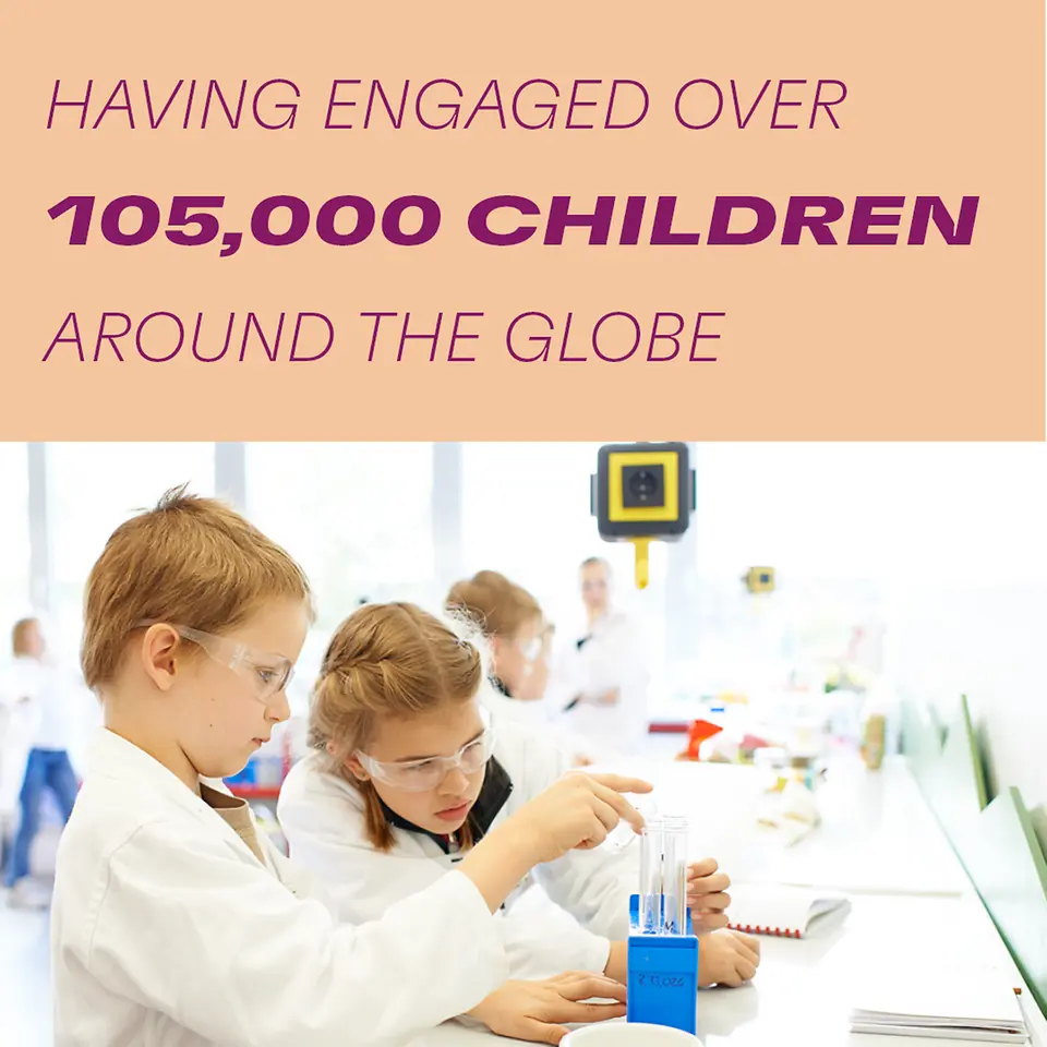 Forscherwelt - having engaged over 105,000 children around the globe