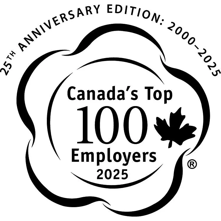 Canada’s Top 100 Employers 2025 logo
