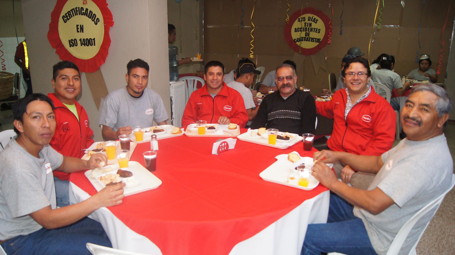 
As a way of thanking the employee a breakfast was held at the plant in Guatemala.