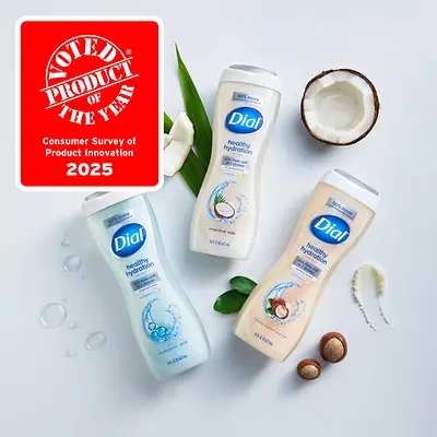 Product of The Year Dial® Healthy Hydration Body Wash