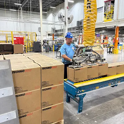 Employees in production