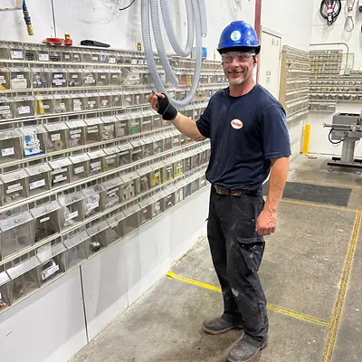 Employees in production