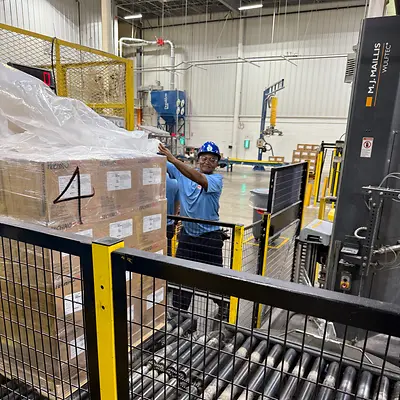 Employees in production