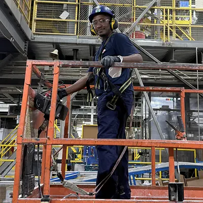Employees in production