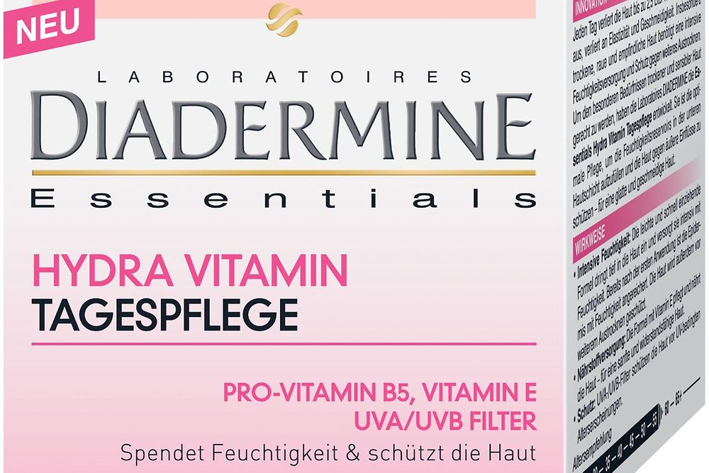 Diadermine Essentials Hydra Vitamin Tagespflege