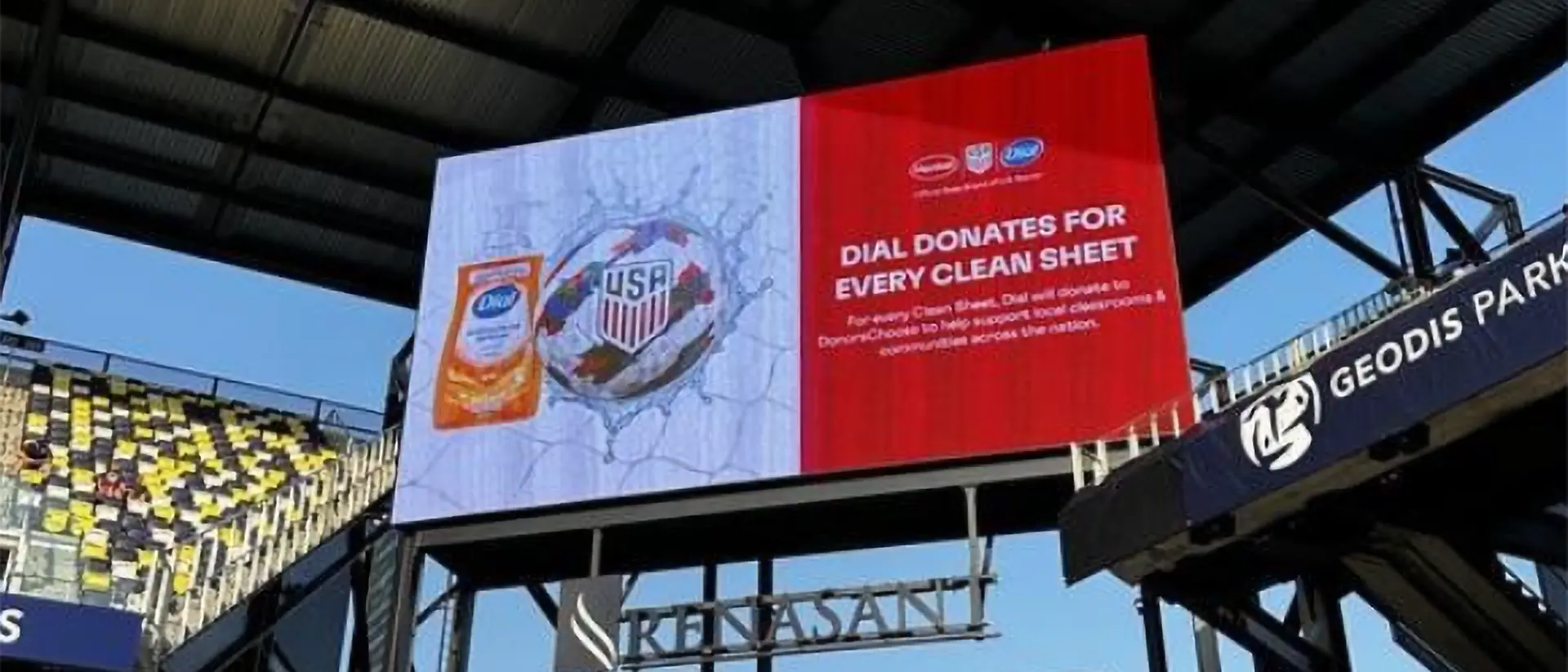 Dial Clean Sheet Program Advertisement