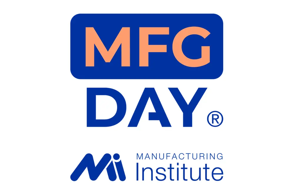 Orange and blue logo reading MFD Day - Manufacturing Institute