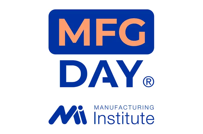 Orange and blue logo reading MFD Day - Manufacturing Institute
