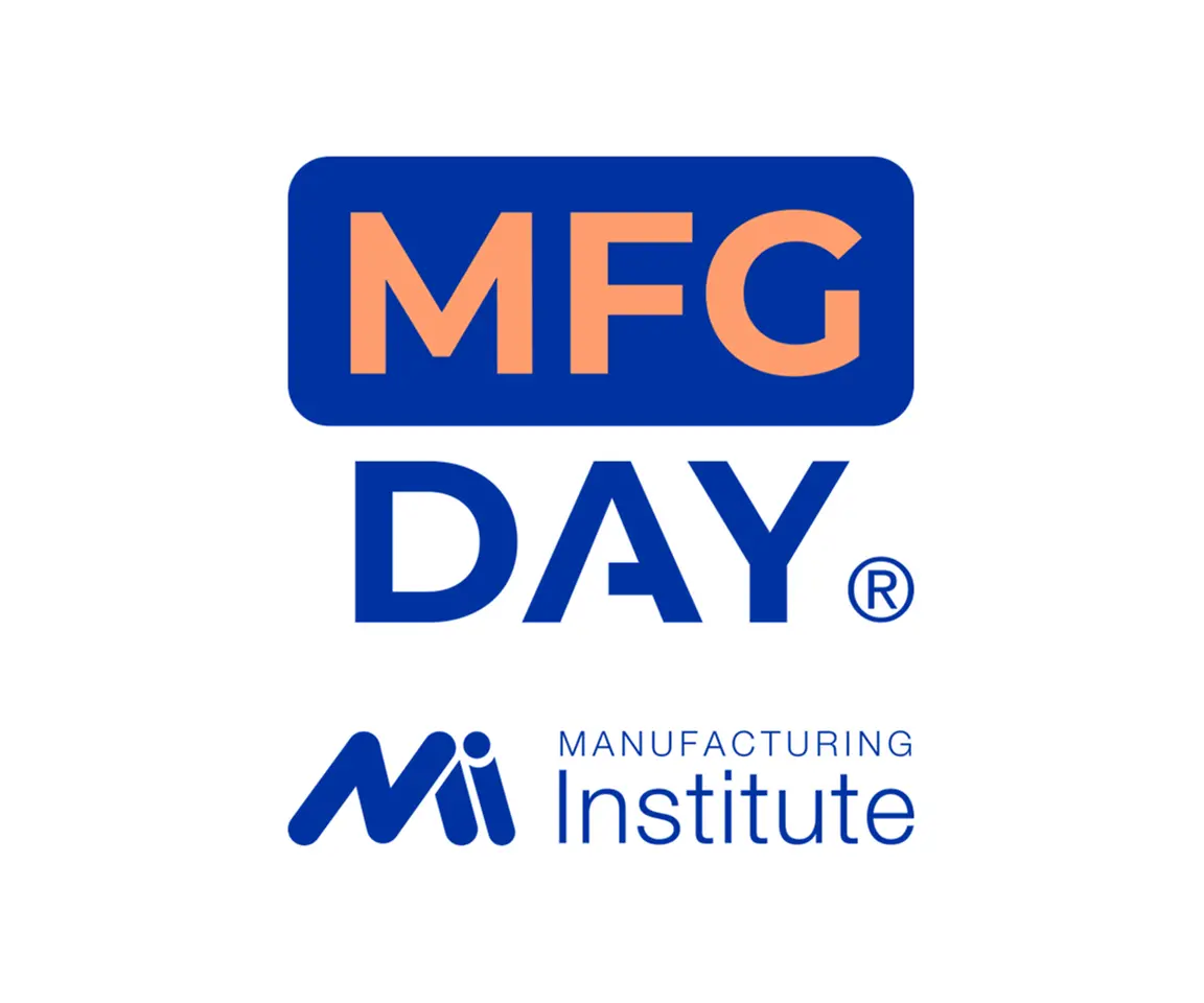 Orange and blue logo reading MFD Day - Manufacturing Institute
