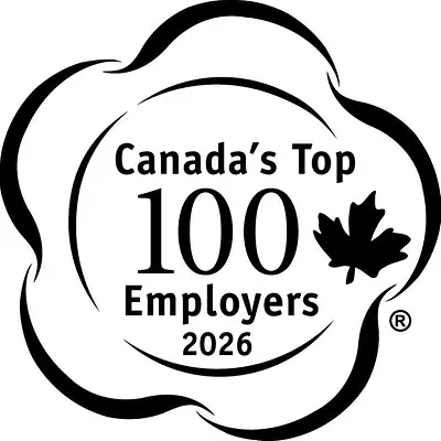 The Canada’s Top 100 Employers award logo.