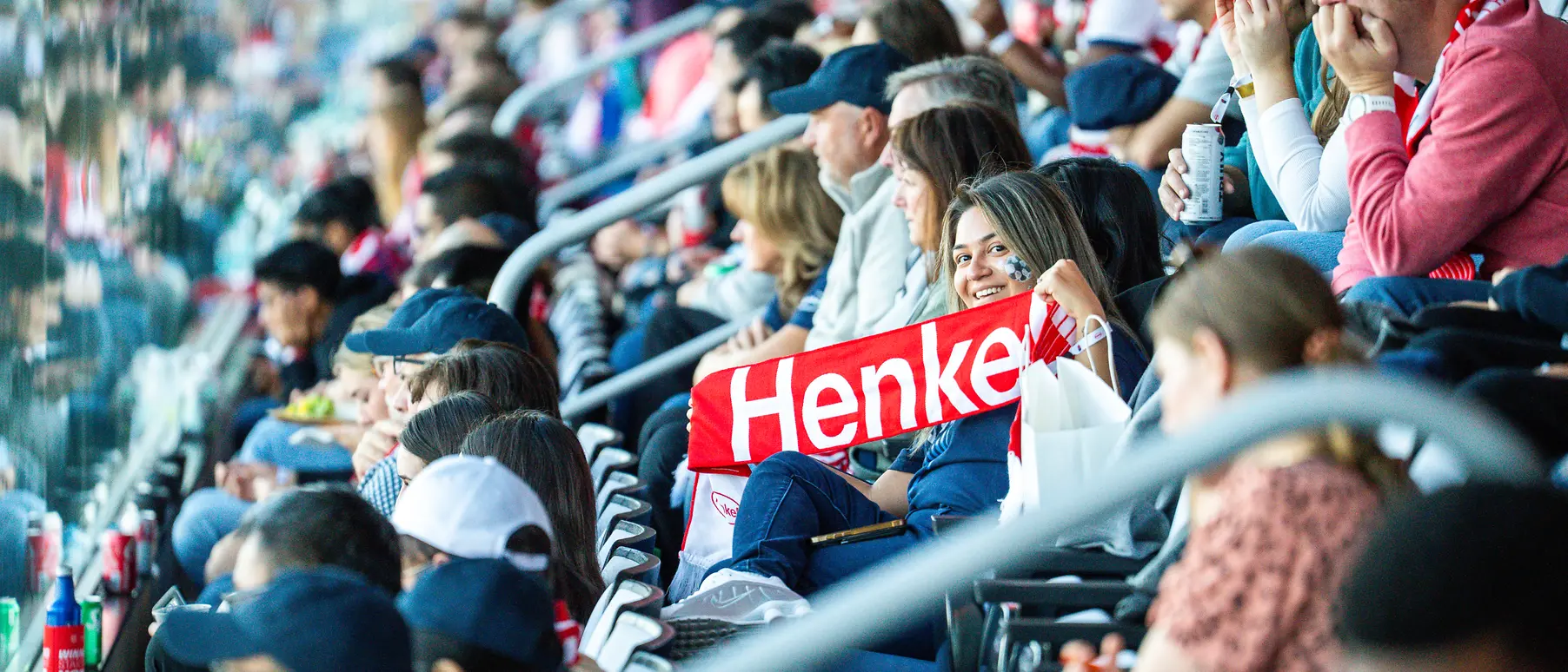 Henkel employees and leaders came together to celebrate strong bonds, community ties, and our partnership with U.S. Soccer!
