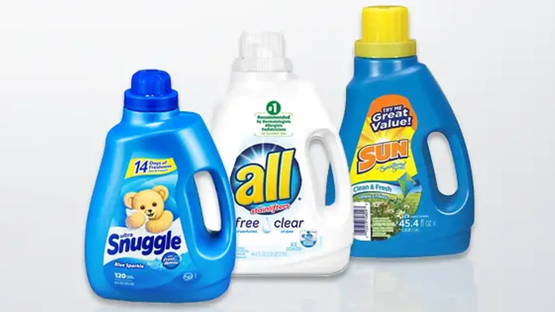 older Snuggle all and Sun products