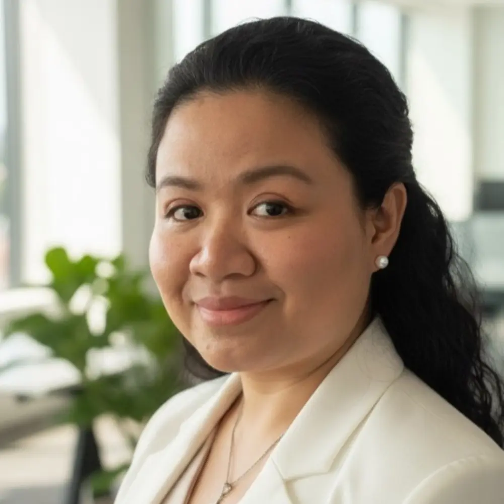 A portrait photo of Ana Mae Codizal, Senior Web Editor at Henkel in the Philippines 