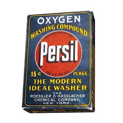 Photo of Persil Washing Compound from early 20th century.