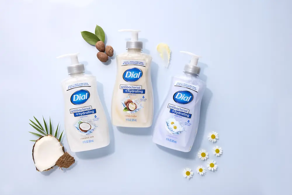 Dial® Antibacterial + Hydrating Liquid Hand Soap