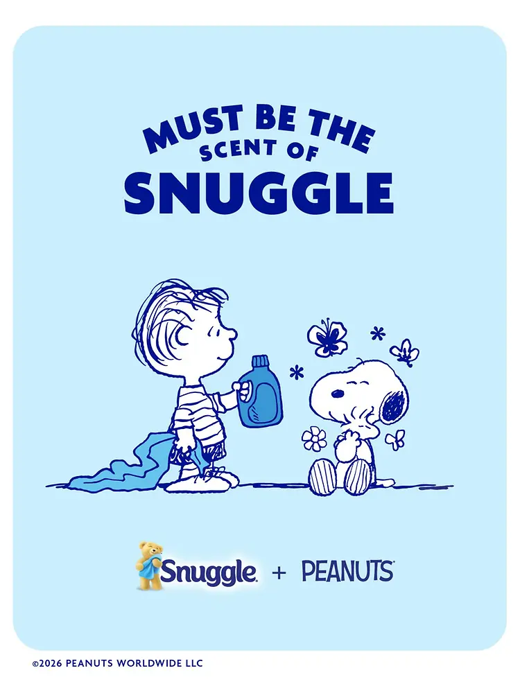 
Snuggle® Brand and Peanuts® Highlight Linus and his Iconic Blue Blanket Through the Power of a Comforting Scent