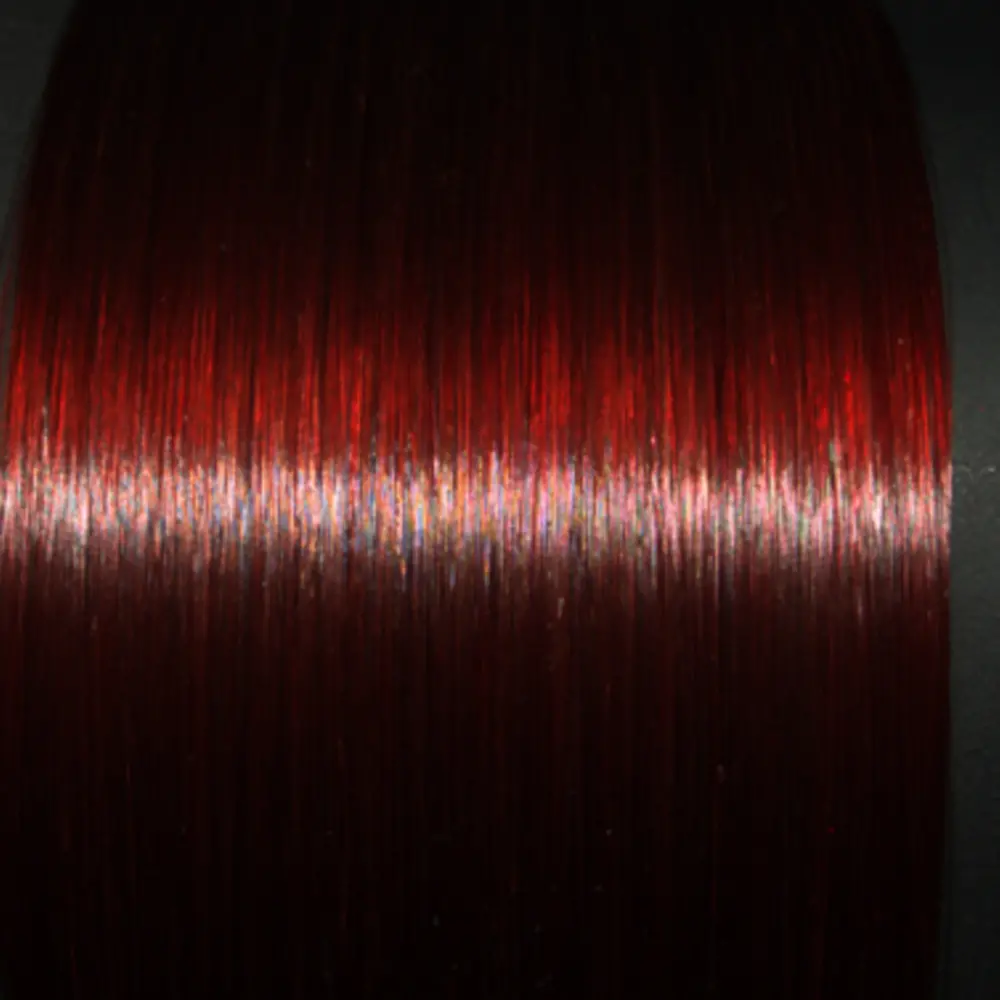 
Measurement of gloss with colored hair strands