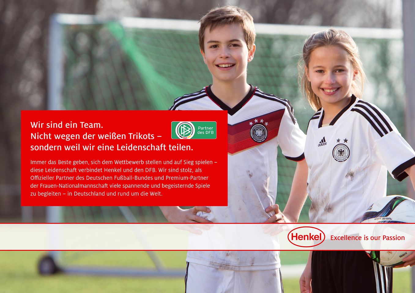 Henkel wird „Offizieller Partner des Deutschen Fußball-Bundes