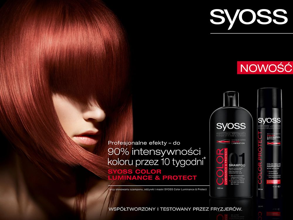 
Syoss Color Luminance & Protect i Syoss Color Protect Styling