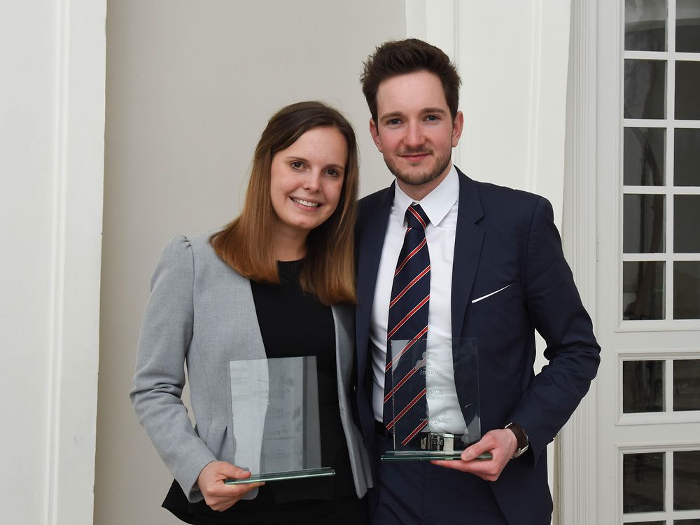 
Marine Van Halle und Jérémy Denisty aus Belgien sind mit ihrer Produktidee „Persil Energy Patch“ die diesjährigen Gewinner der Henkel Innovation Challenge