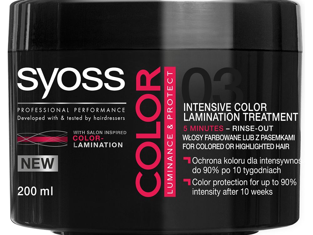 Treatment Syoss Color Luminance & Protect