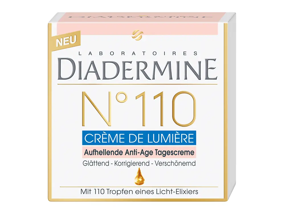 Diadermine N°110 Crème de Lumière Aufhellende Anti-Age Tagescreme