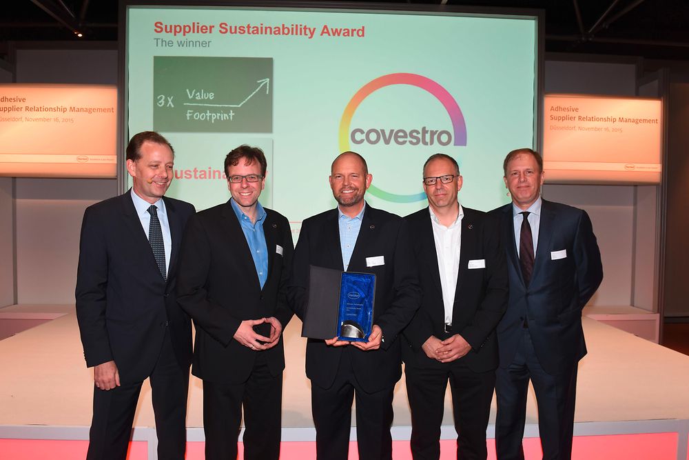 Supplier Sustainability Award for Covestro