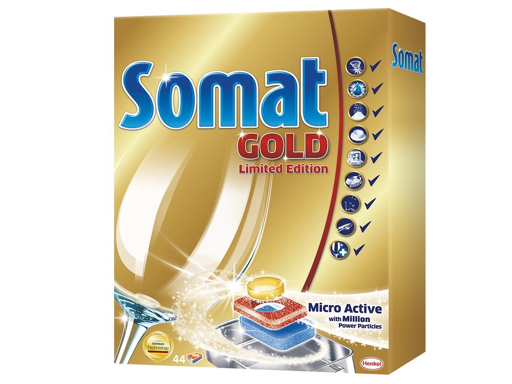 Limitovaná edícia Somat GOLD Micro Active